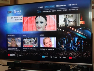 HbbTV hitem TVP – teraz także z aplikacją na festiwal w Opolu!