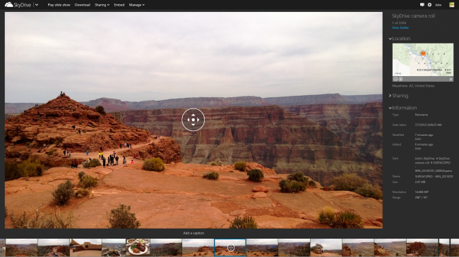 SkyDrive-Panorama-Viewer