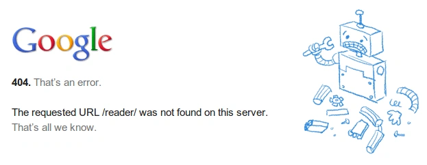Google wyciągnęło wtyczkę. Żegnaj Google Readerze
