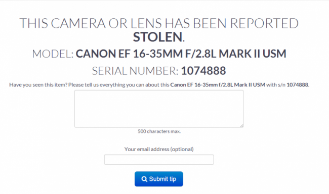 lenstag-stolen-page