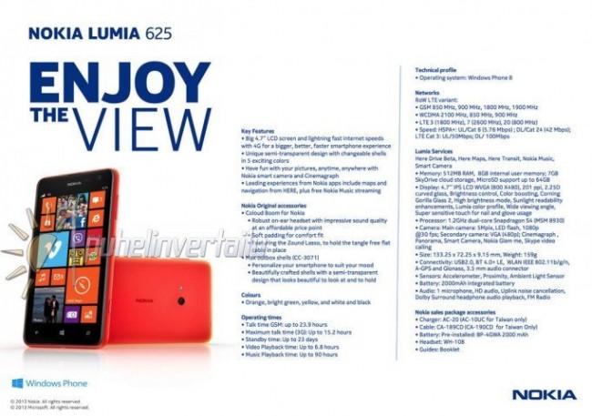 lumia 625