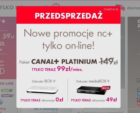 nc+ promocja