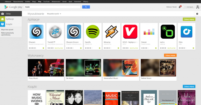 oferta google play w polsce