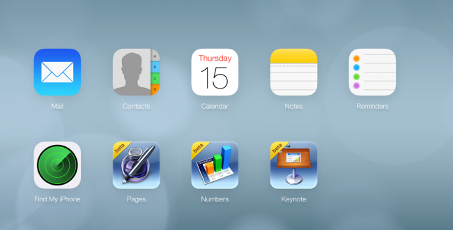 iCloud iOS 7 4