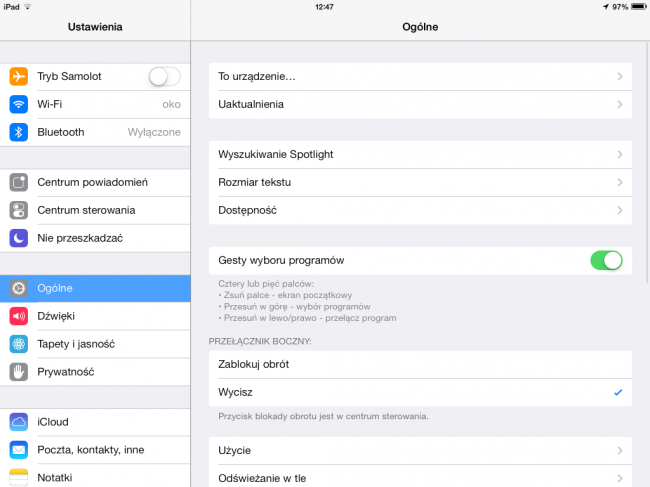 iOS 7 beta iPad 2