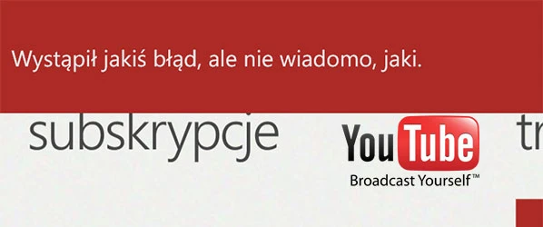 Smutny finał telenoweli pt. „YouTube na Windows Phone”