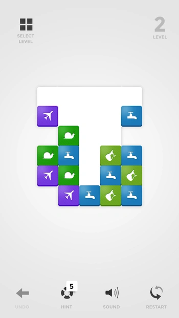 Mind Stuck iOS game, gameplay1