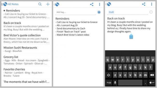 SimpleNote Android
