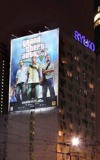 gta v reklama