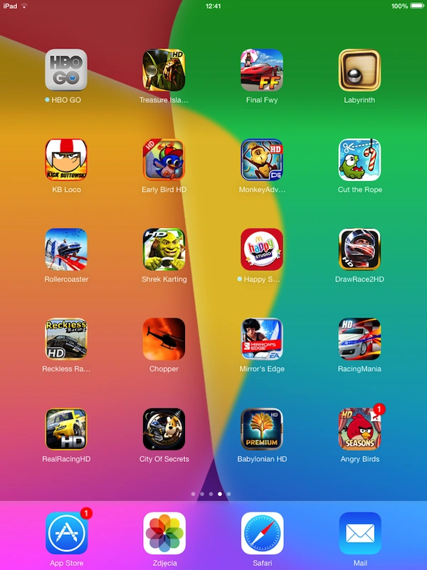 iOS7, iPad 2, pulpit 