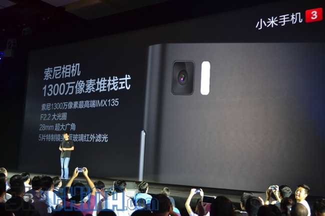 xiaomi mi3 aparat