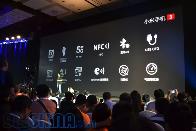 xiaomi mi3 funkcje