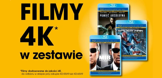 4K Sony promocja