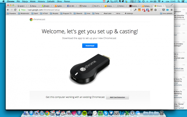 Chromcast Chrome, 1