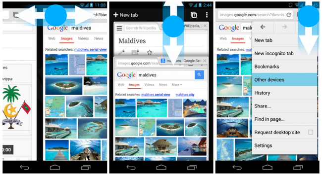 Chrome 30 Android