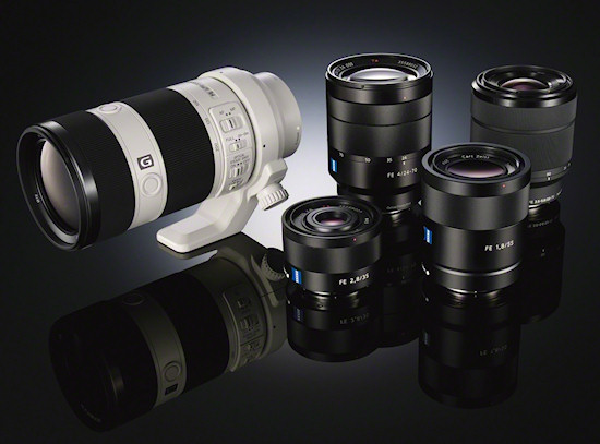 nowe obiektywy sony e