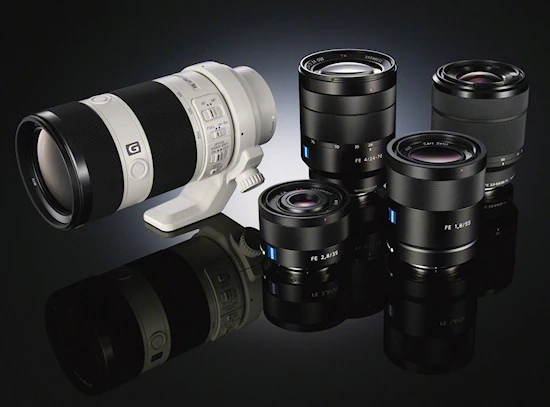 nowe obiektywy sony e 