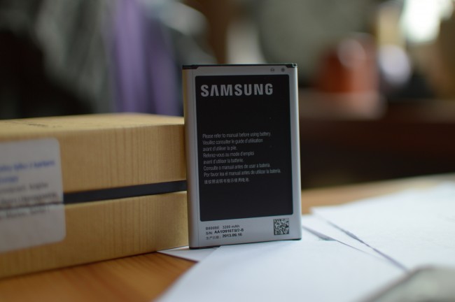 Galaxy Note 3 bateria pojemnosc