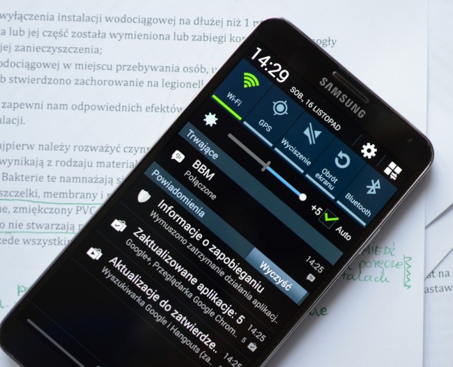 Galaxy Note 3 touchwiz3