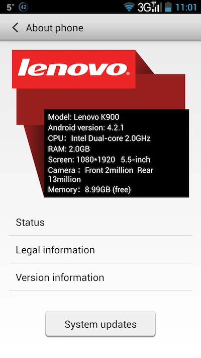 Lenovo K900 soft, 8