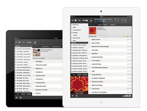 deezer ipad