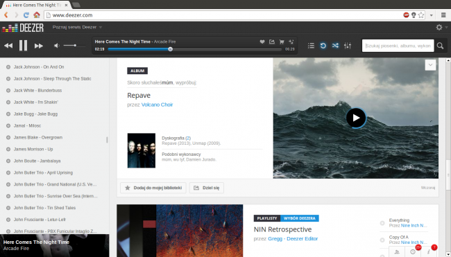 deezer music feed 2