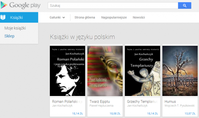 ebooki google play