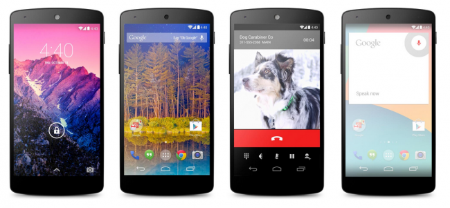 nexus 5 android kitkat