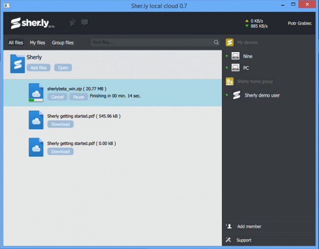 sherly screenshot 