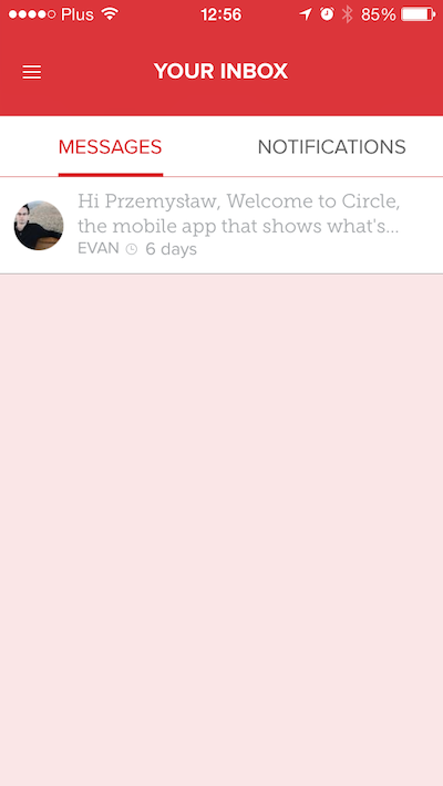 Circle iOS, d 