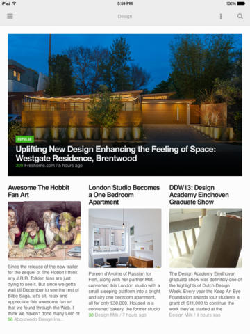 feedly ipad