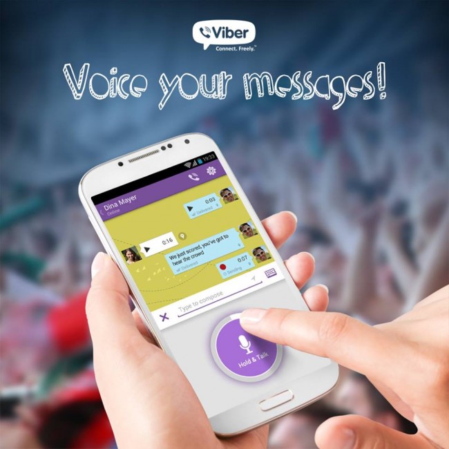 viber wiadomosci glosowe
