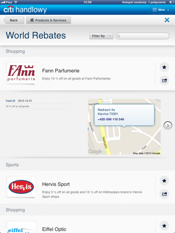 Citi Handlowy for iPad, 12