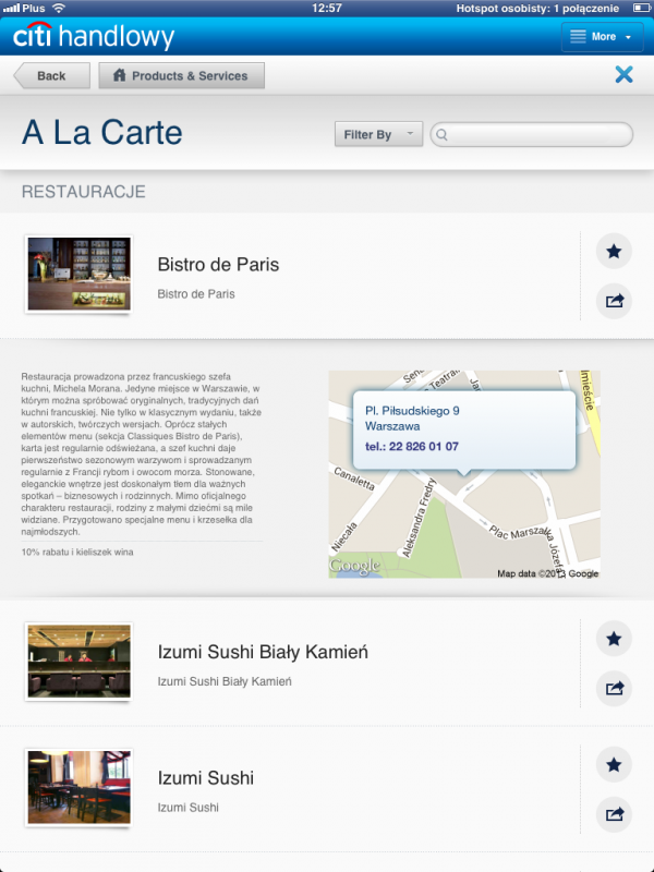 Citi Handlowy for iPad, 13