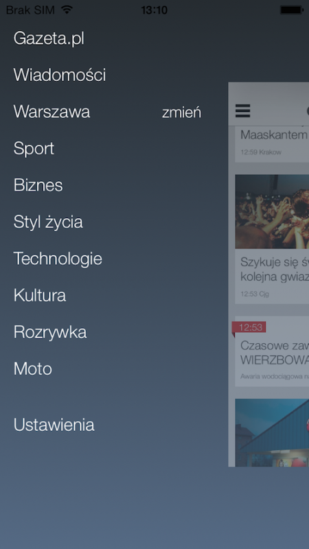 Gazeta.pl LIVE iOS, 3