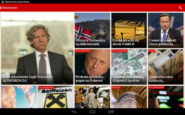 Nowy Puls Biznesu na tablecie, 1