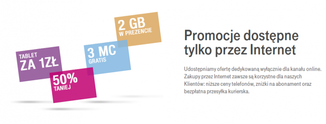 tmobile promocje przez internet