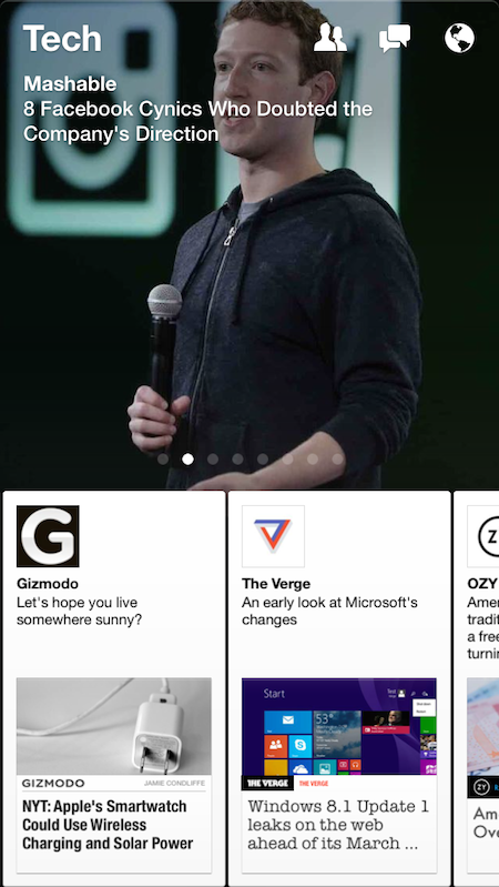 Facebook Paper iPhone, 11