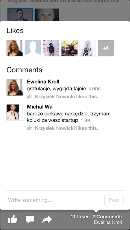 Facebook Paper iPhone, 6