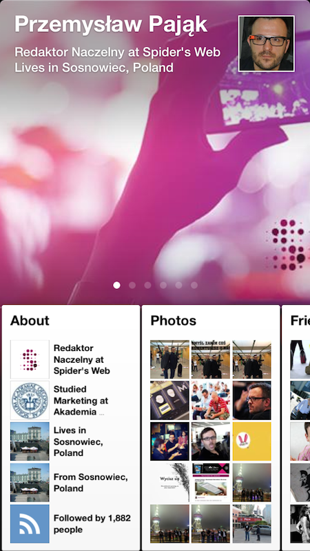 Facebook Paper iPhone, 8