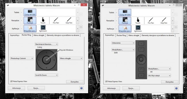 Wacom companion konfiguracja 1