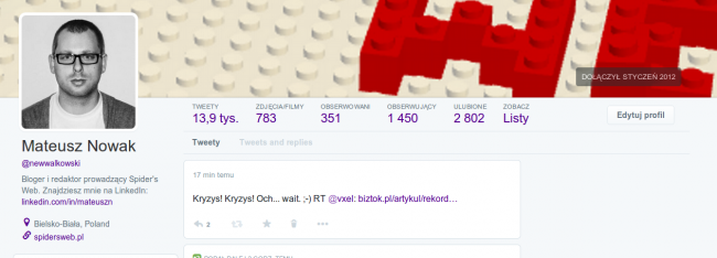 nowy twitter 2
