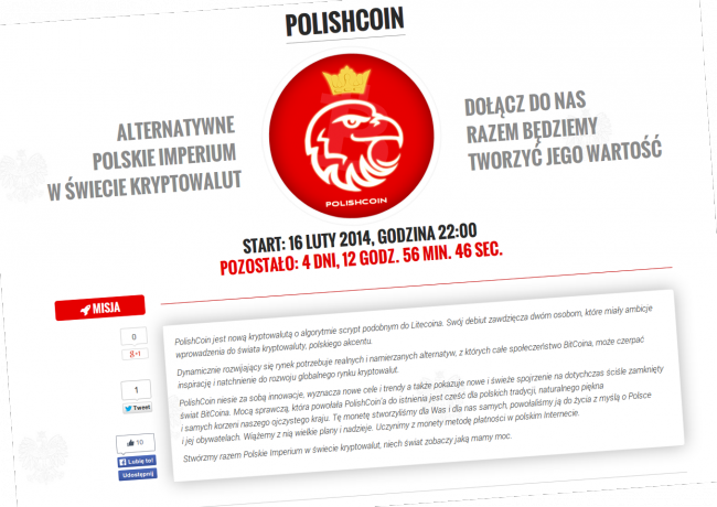 polishcoin polska kryptowaluta