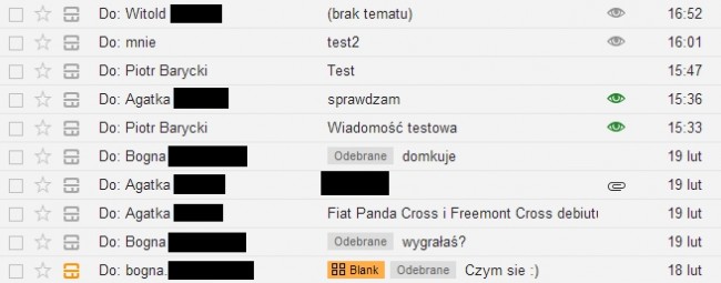 streak odczytane