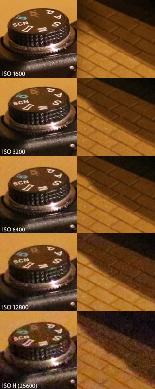 Canon 100D ISO