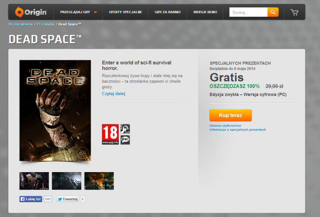 Dead Space free