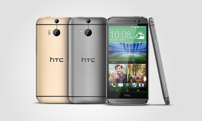 HTC One M8_Gunmetal_Gold