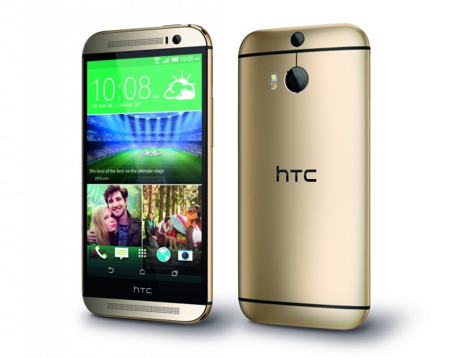 HTC One M8_PerLeft_Gold