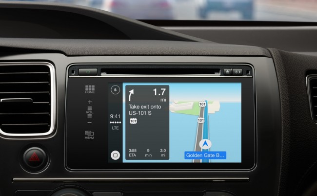 apple carplay map