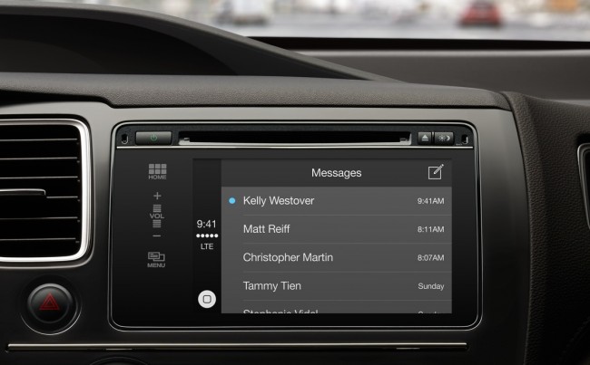 carplay wiadomosci